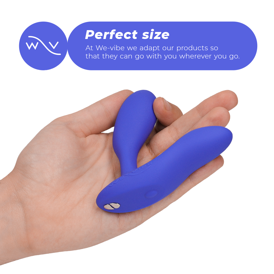WE-VIBE - VECTOR+ BLAUES PROSTATAMASSAGER