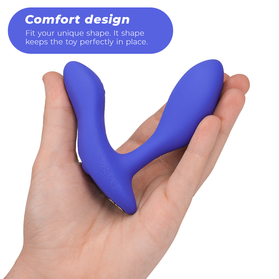 WE-VIBE - VECTOR+ BLAUES PROSTATAMASSAGER