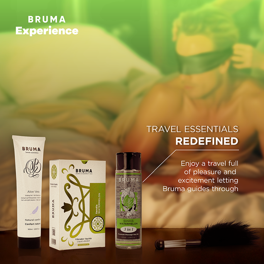 BRUMA XPERIENCE - SWEET TEMPTATION KIT VIBRO-ORGAMIC WATERMELON