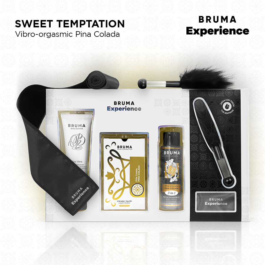 BRUMA XPERIENCE – VIBRO-ORGASMIC PINA COLADA SWEET TEMPTATION KIT