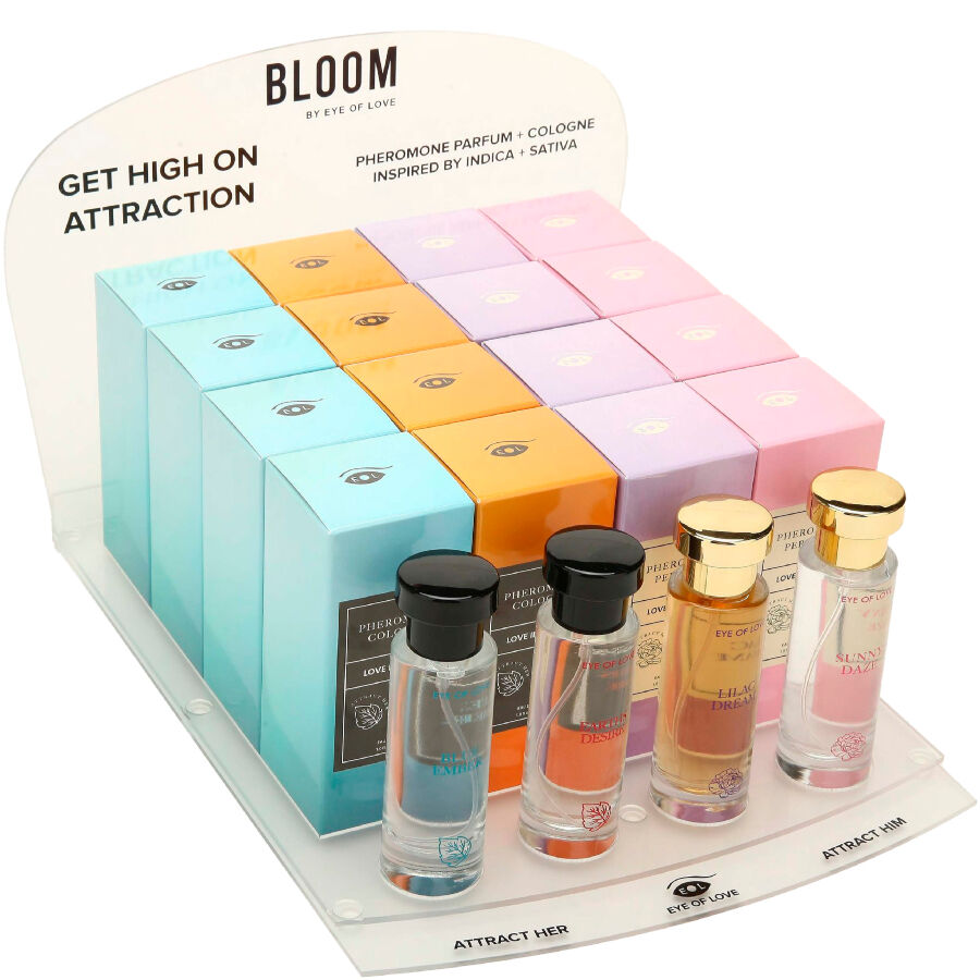 EYE OF LOVE - BLOOM DISPLAY 4X4 PARFÜME 30 ML