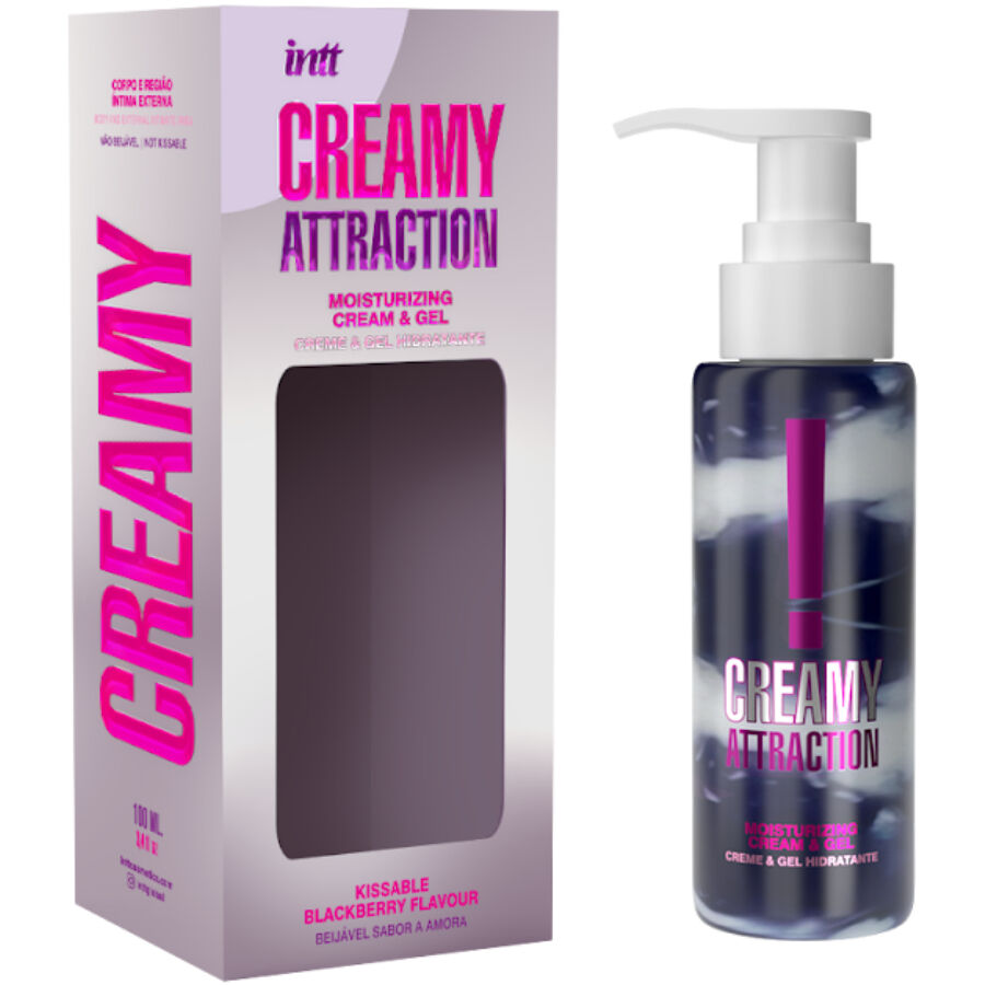INTT RELEASES - KISSABLE CREAM AND GEL WITH BLACKBERRY FLAVOR 100 ML