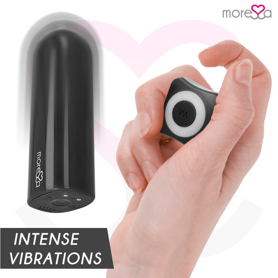MORESSA - NIX VIBRATOR FERNBEDIENUNG SCHWARZ