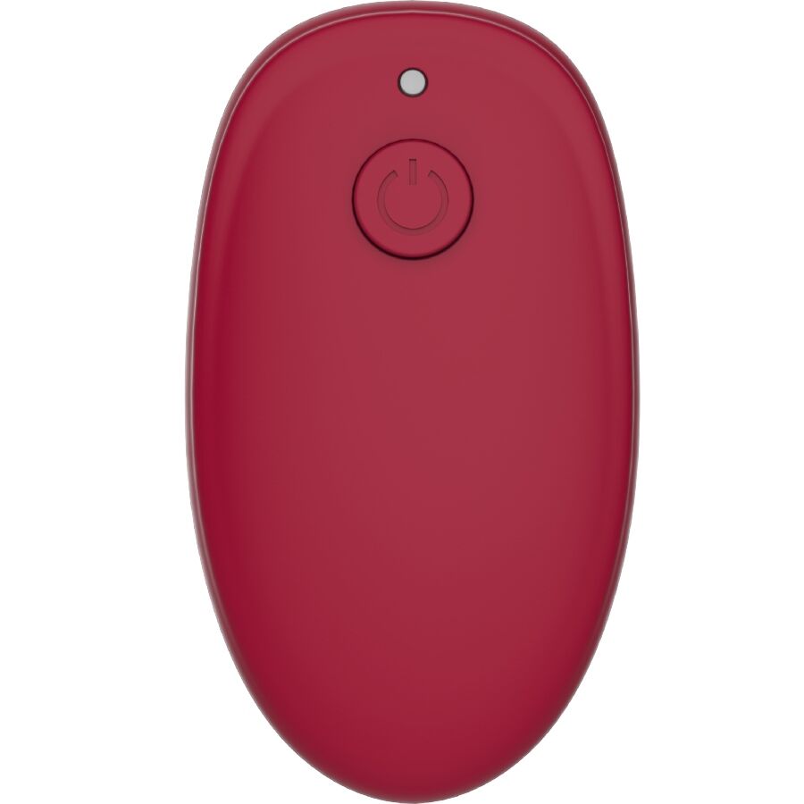 SNAIL VIBE - GIZI DUO PAARSTIMULATOR FERNBEDIENUNG BURGUND