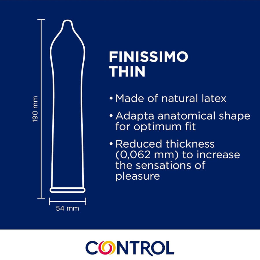 CONTROL - FINISSIMO SENSO KONDOME 144 EINHEITEN