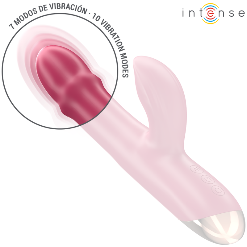 INTENSE - CHLOE MULTIFUNCTIONAL VIBRATOR 3 IN 1 RED