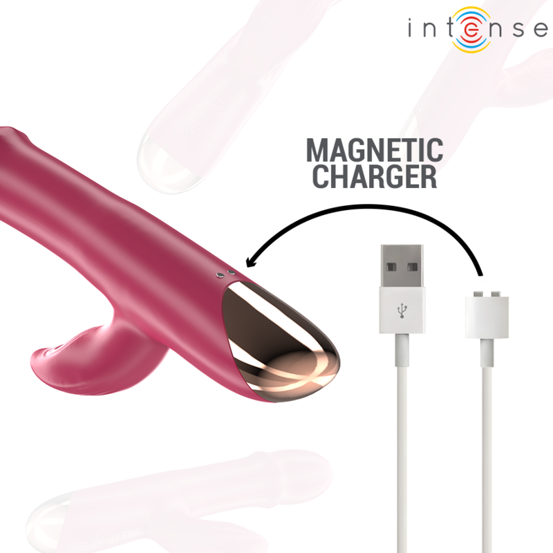 INTENSE - CHLOE MULTIFUNCTIONAL VIBRATOR 3 IN 1 RED