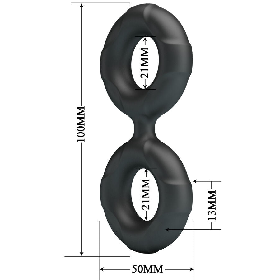CRAZY BULL - RADWAN DOPPELTER SILIKONRING MODELL 19