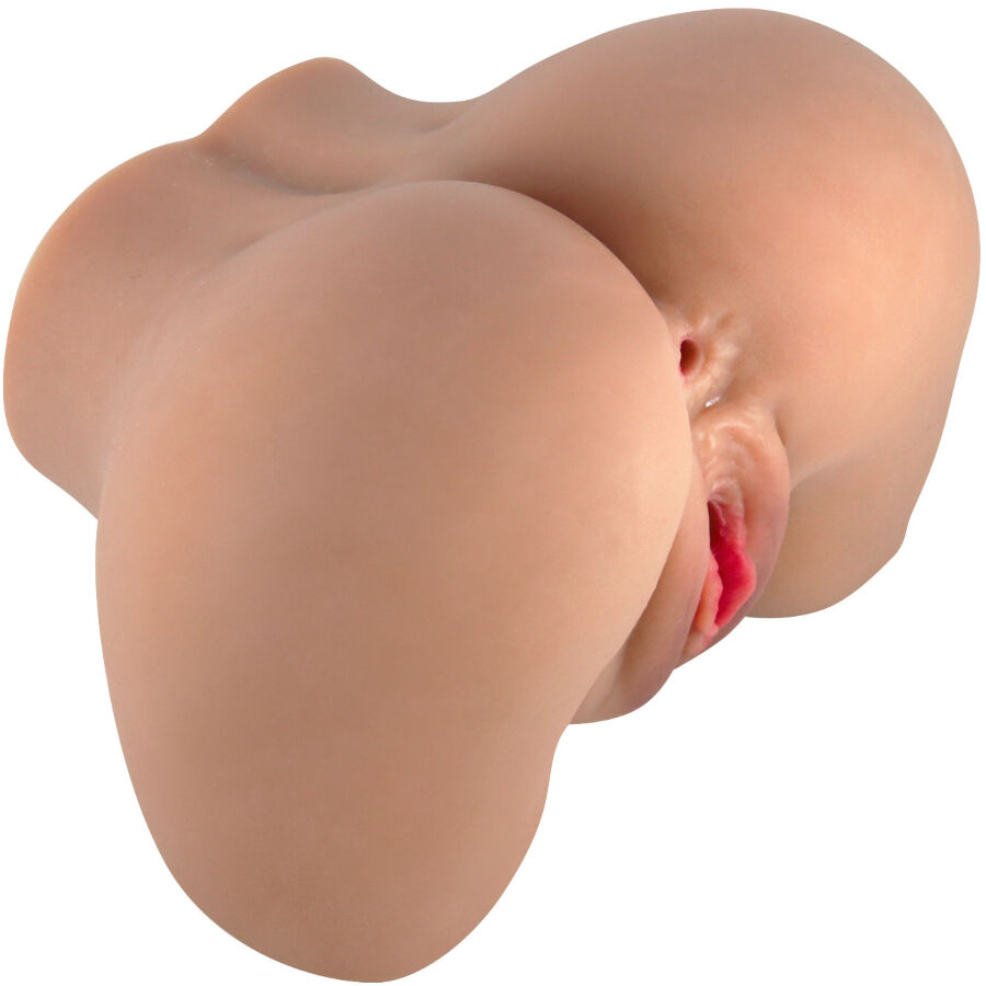 CRAZY BULL - MILA VIBRATOR BUTT WITH REALISTIC VAGINA AND ANUS REMOTE CONTROL
