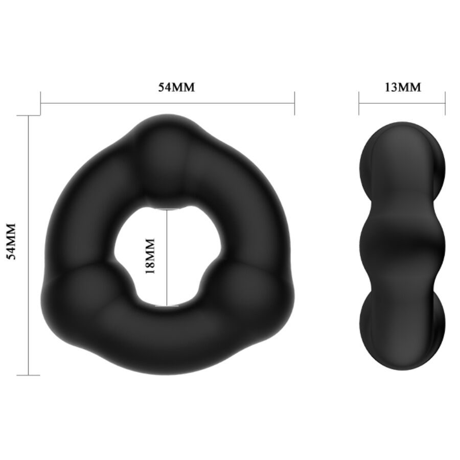 CRAZY BULL - SUPER SOFT SILICONE RING WITH PUMPS