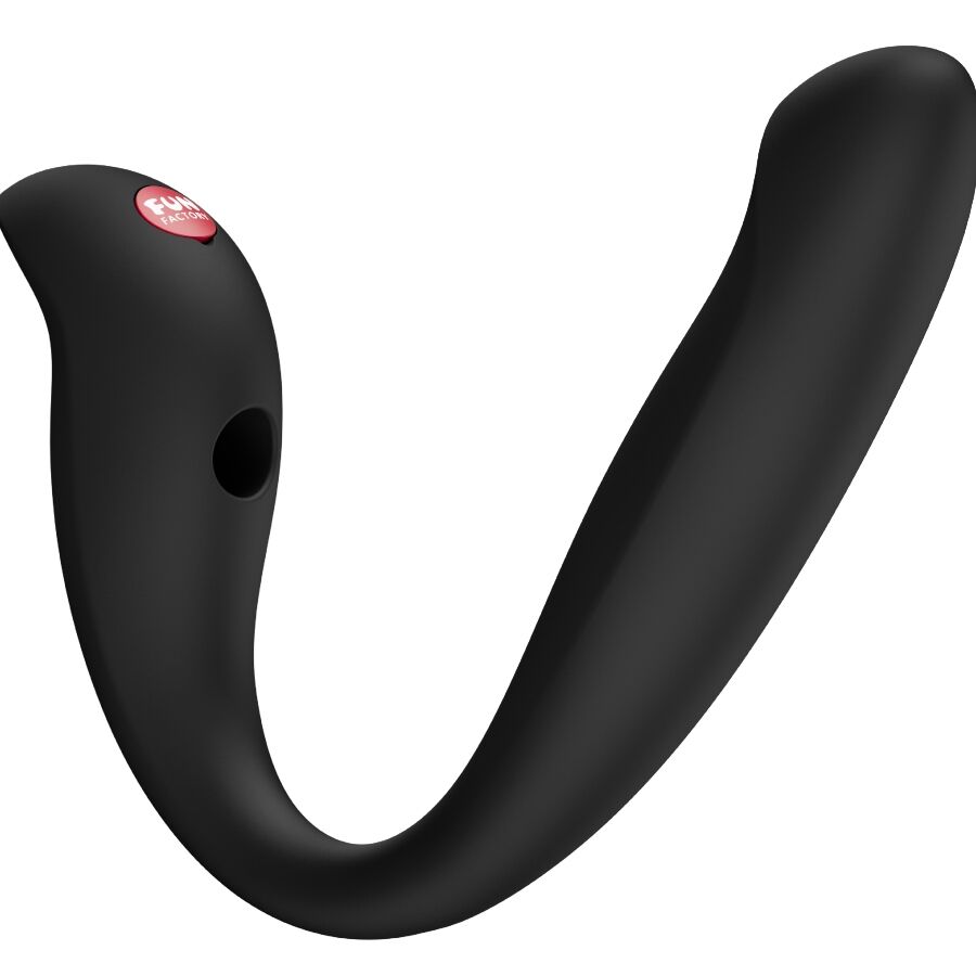 FUN FACTORY - VELOCE Einsetzbarer Doppel-Luftpuls-Vibrator Schwarz