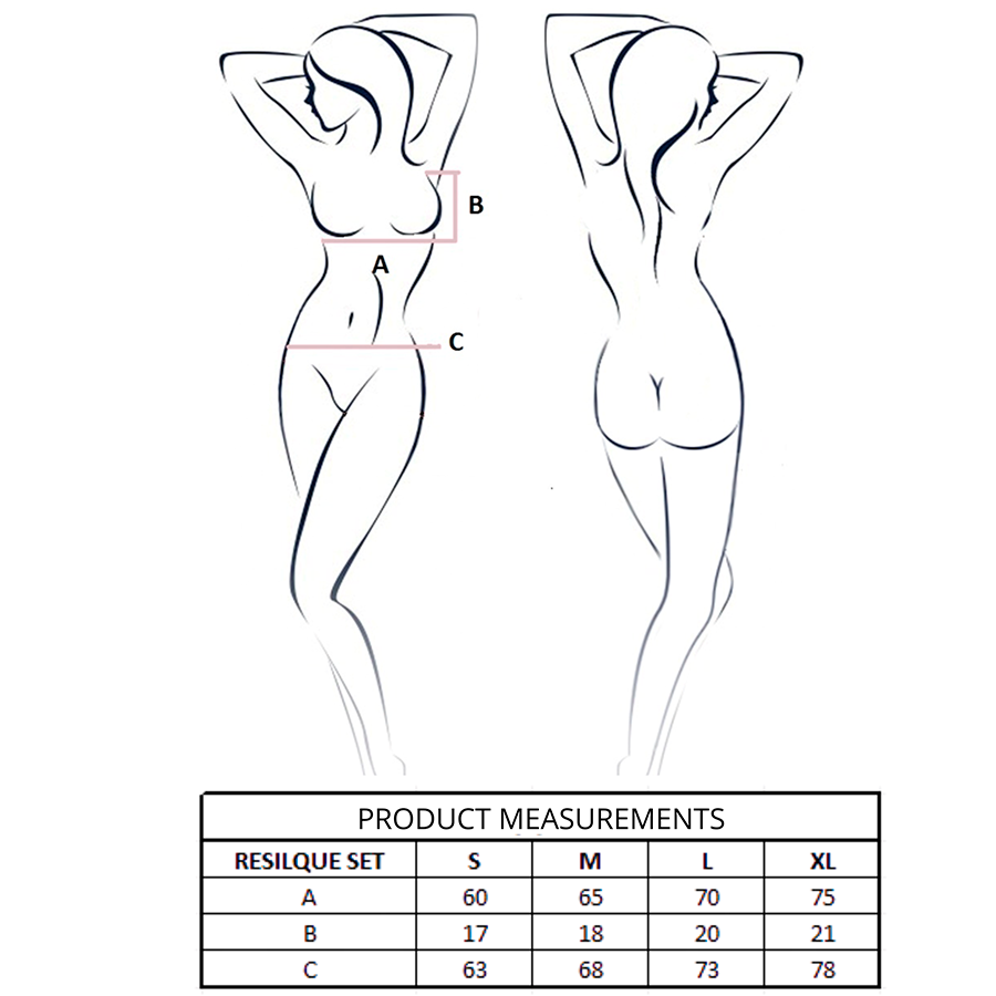 PASSION - RESILQUE BH + STRING SET TOMATENROT S/M