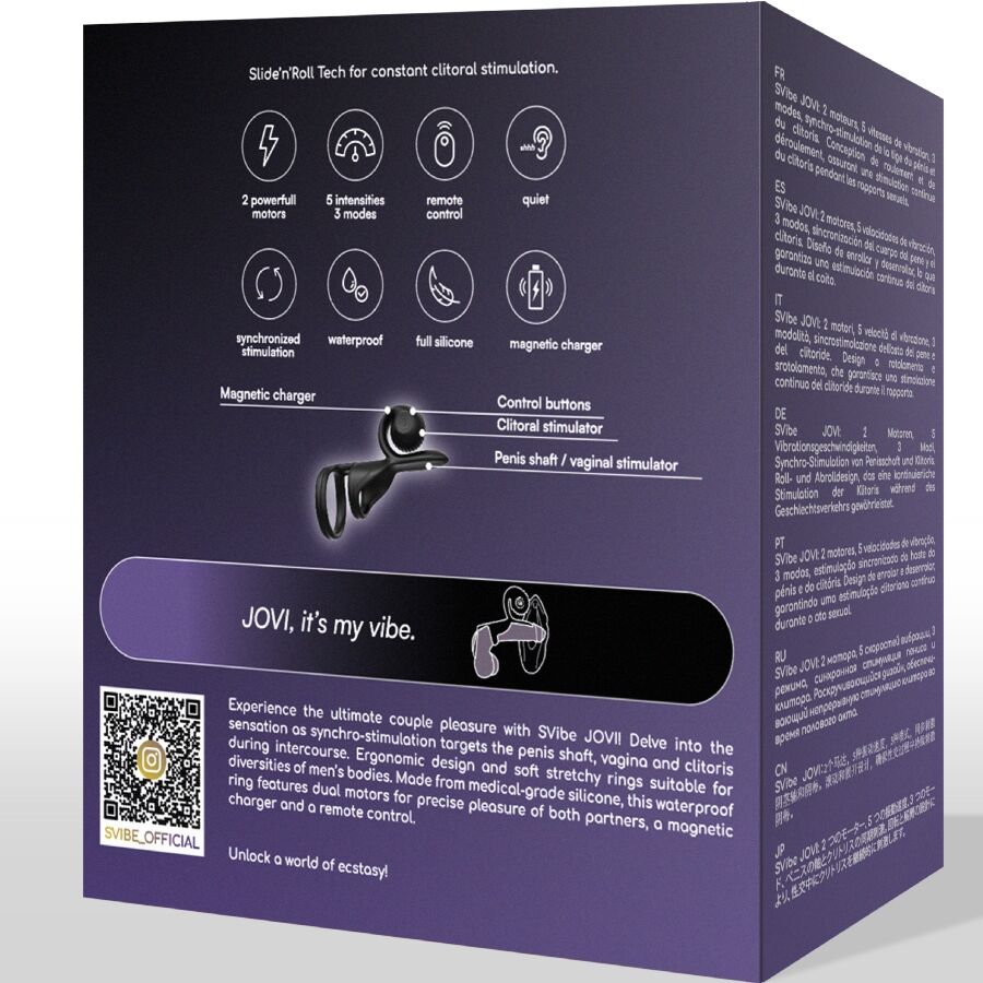 SNAIL VIBE - JOVI PAARRING FERNBEDIENUNG SCHWARZ