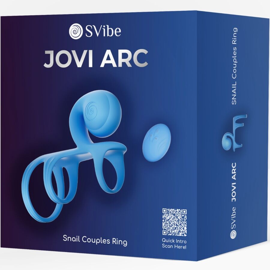 SNAIL VIBE - JOVI ARC COUPLE RING FERNBEDIENUNG SCHWARZ