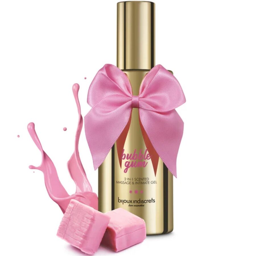 BIJOUX - BUBBLE GUM GEL 2 IN 1 SILIKON ERDBEERKUMMI 100 ML