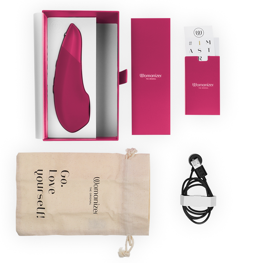 WOMANIZER - VERBESSERT DIE KLITORISSTIMULATION, LEUCHTENDES ROSA