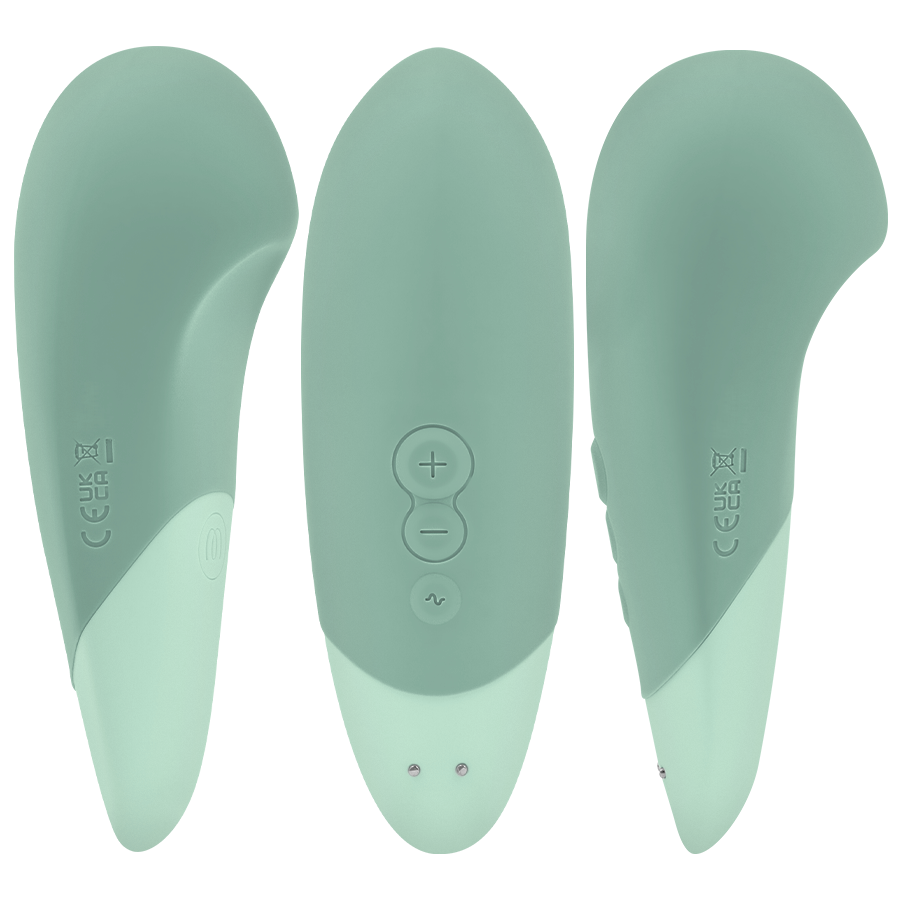 WOMANIZER - VIBE LAY-ON SILENT VIBRATOR SAGE