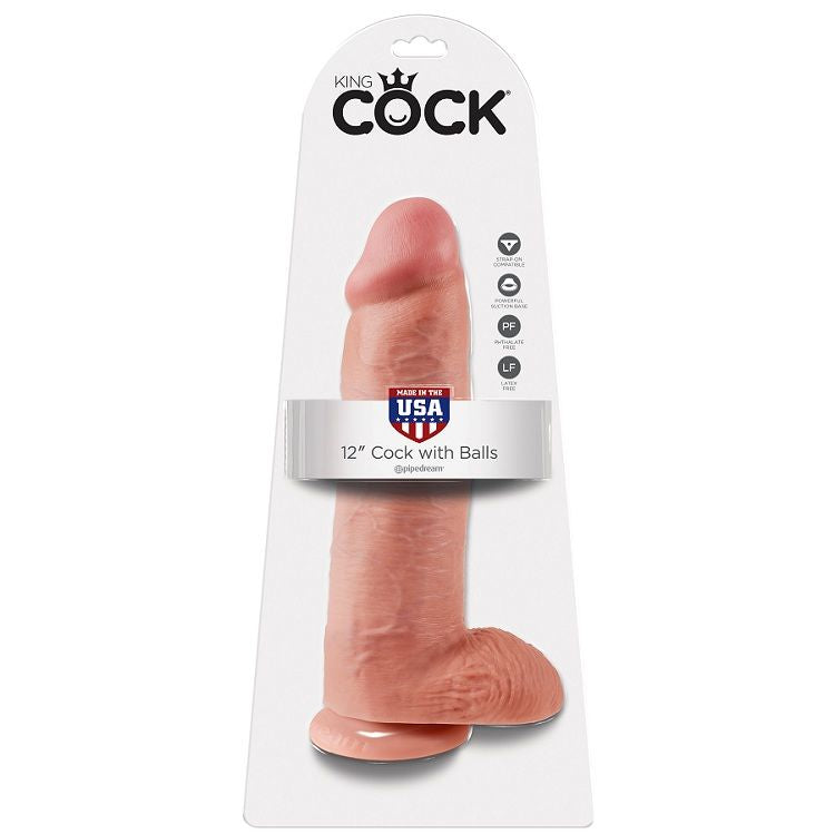 KING COCK - 12 TAIL MEAT WITH EGGS 30.48 CM