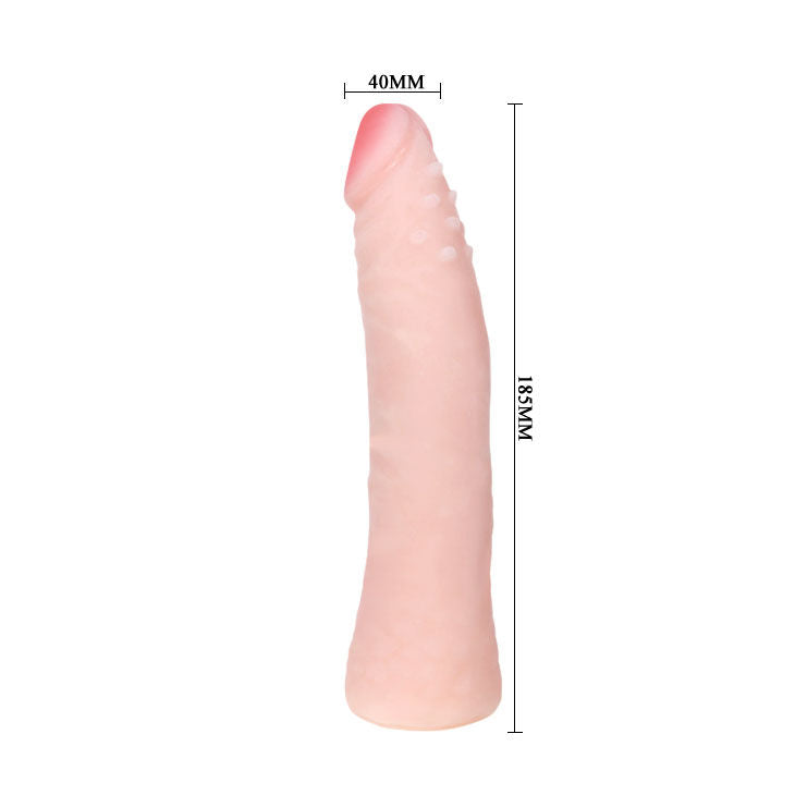 BAILE - REALISTIC SKIN TOUCH SILICON DILDO 19 CM RANDOM BOX COLOR