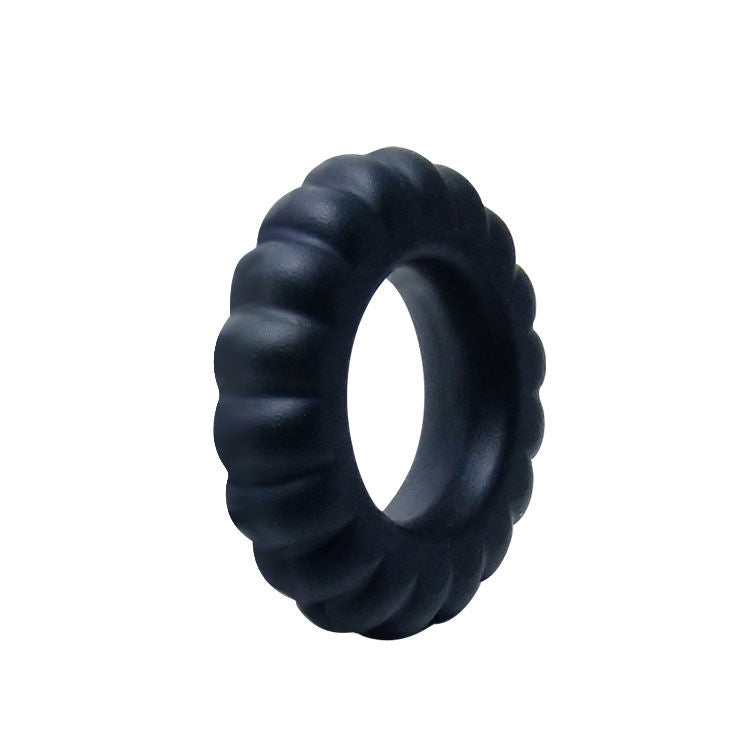 BAILE - TITANIUM COCKRING BLACK 2 CM 