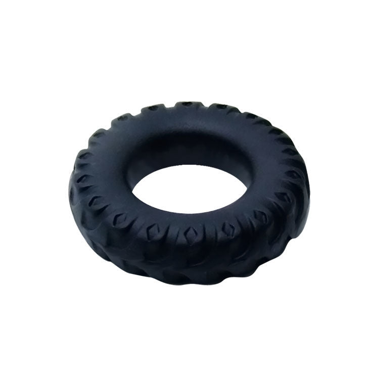 BAILE - TITANIUM COCKRING BLACK GREEN 2 CM
