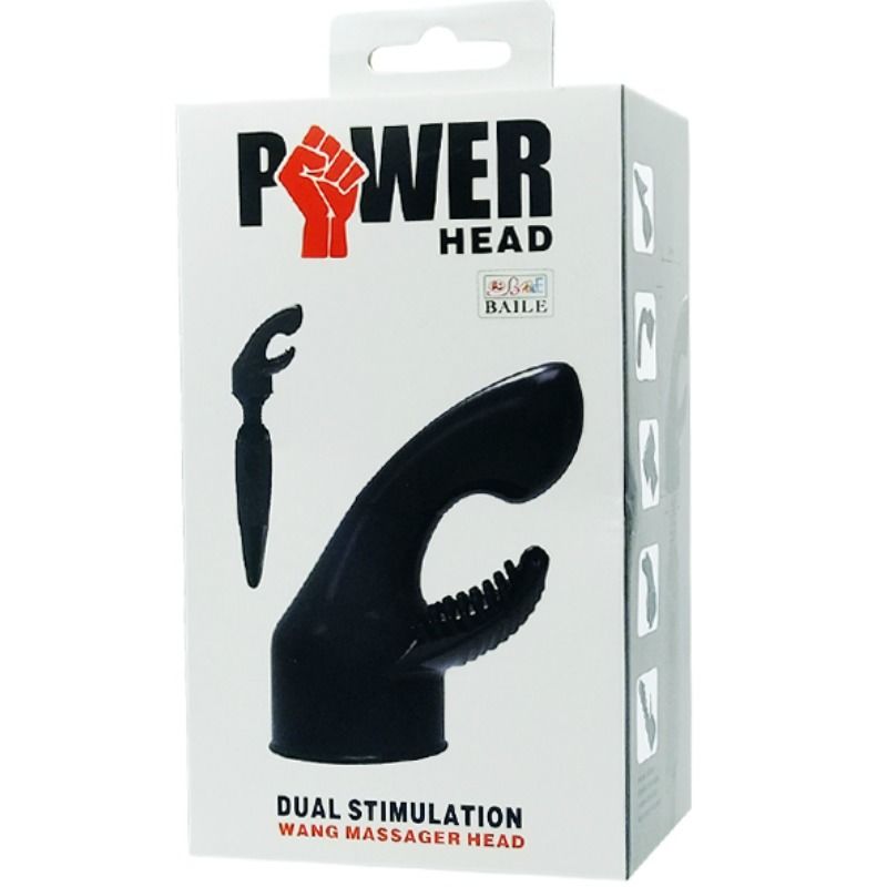 BAILE - POWER HEAD INTERCAMBIABLE HEAD FOR MASSAGERGY POINT STIMULATION AND CLITORAL