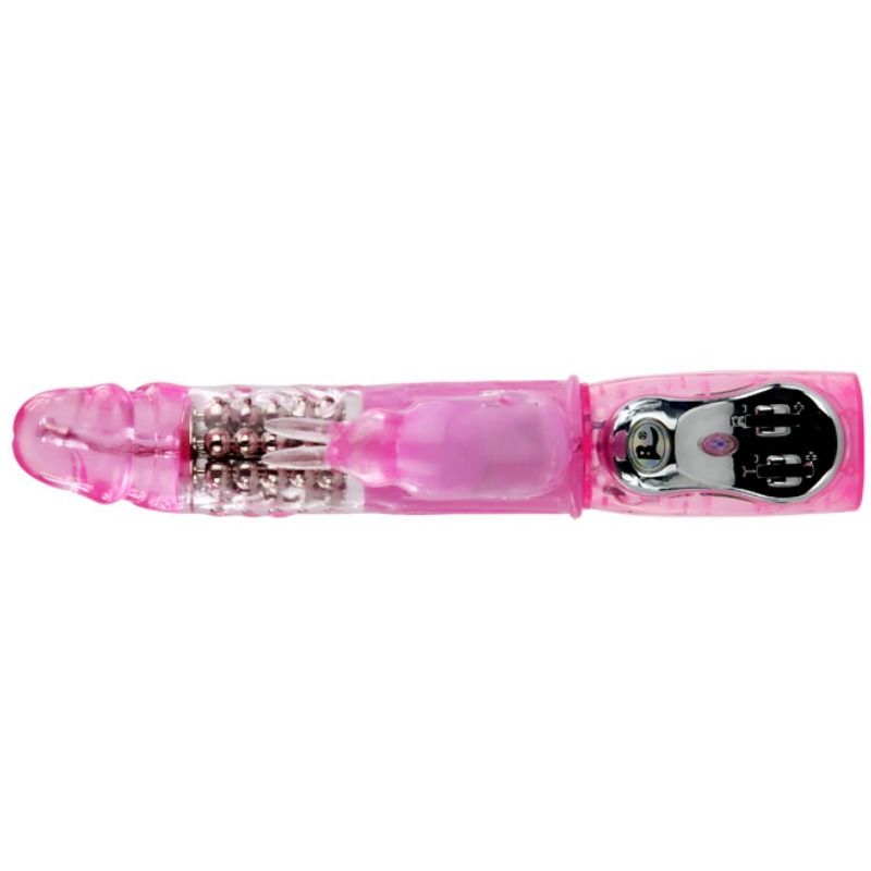 BAILE - VIBRATOR WITH ROTATION AND RABBIT MULTI SPEED AND MULTIROTATION