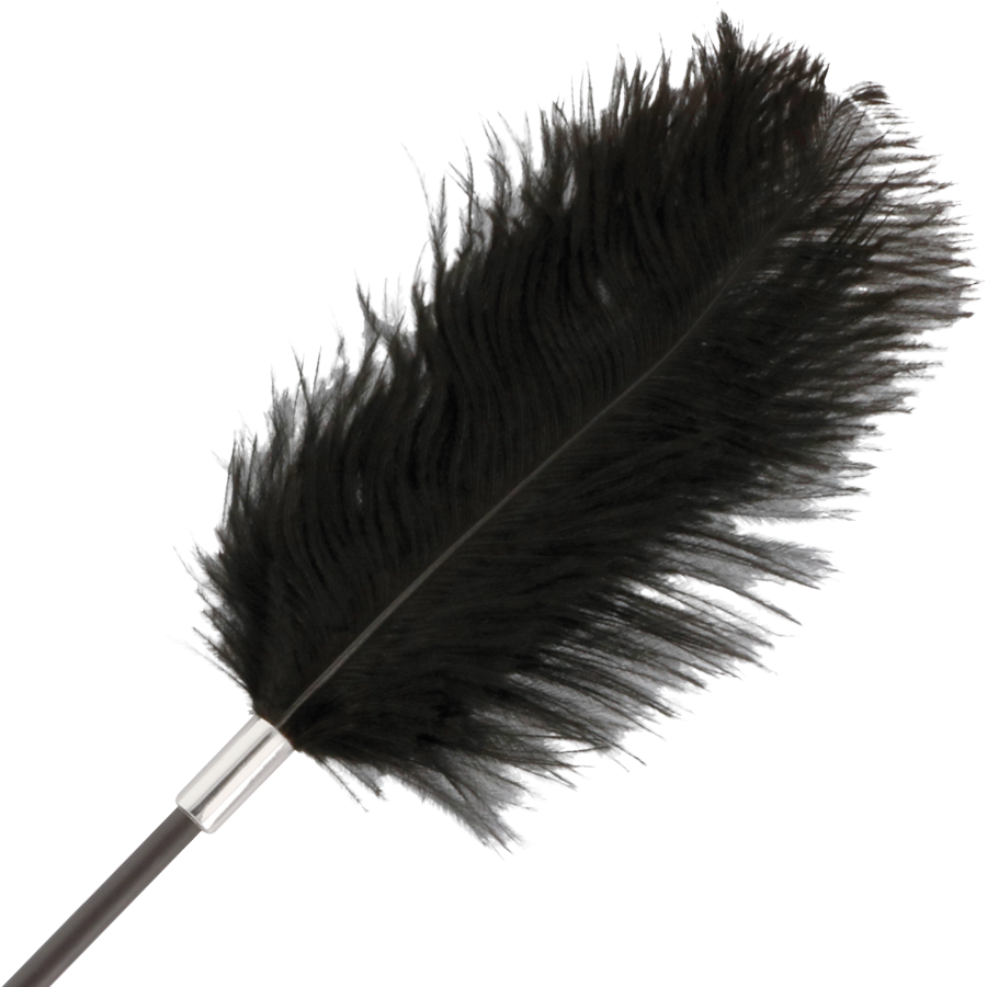 DARKNESS - BLACK LOVE FEATHER PASTEL 56 CM