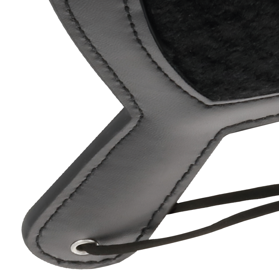 DARKNESS - BLACK FETISH LOVE VELOUR PADDLE