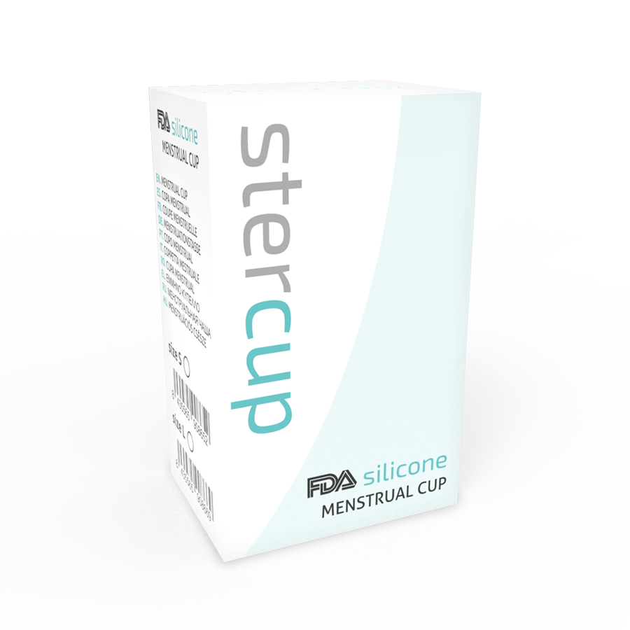 STERCUP - FDA SILICONE MENSTRUAL CUP LILATRIC - SIZE L