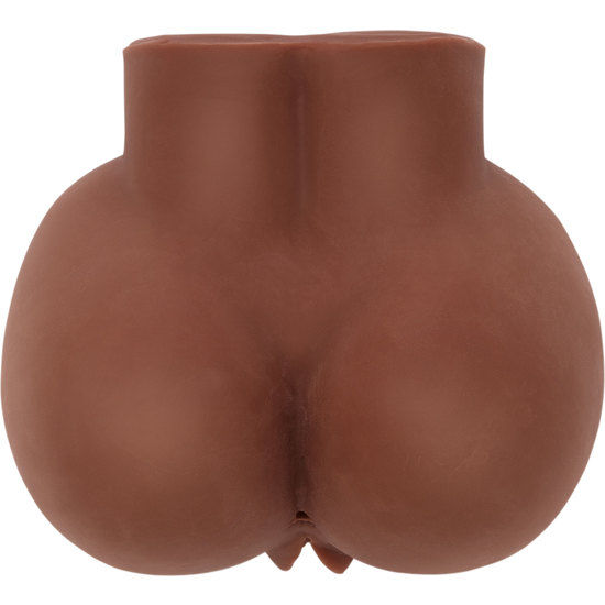 ACT - BAL ASS REALISTIC MASTURBATOR WITH BROWN VIBRATOR