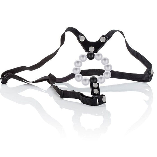 CALEXOTICS - LOVERS TANGA WITH PLEASURE BEADS