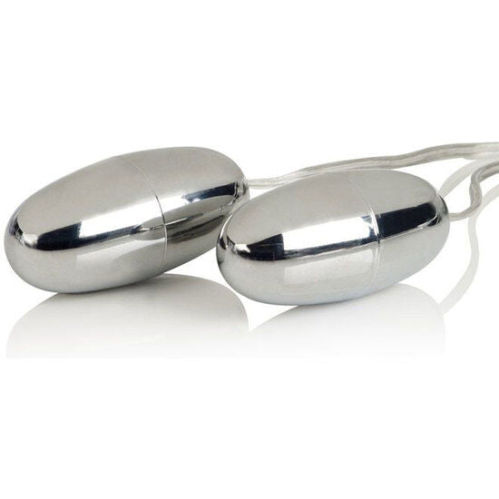 CALEXOTICS - VIBRANT BALLS SILVER DUO