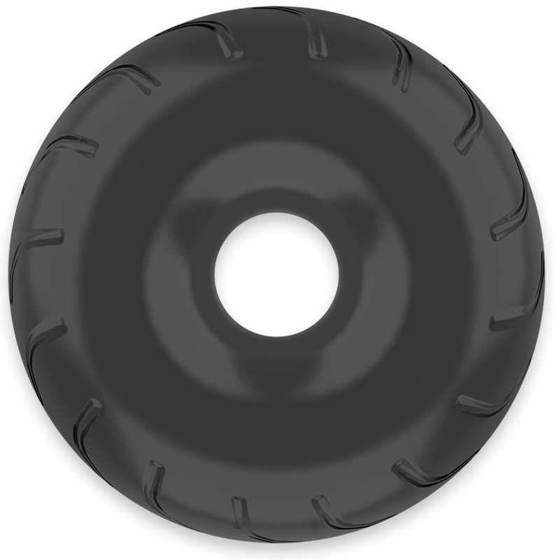 POWERING - SUPER FLEXIBLE AND DURABLE PENIS RING 5CM PR08 BLACK