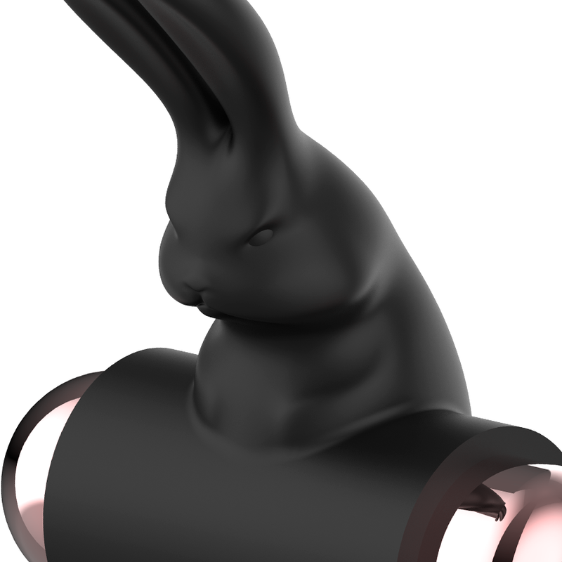COQUETTE CHIC DESIRE - COCKRING WITH VIBRATOR BLACK/GOLD