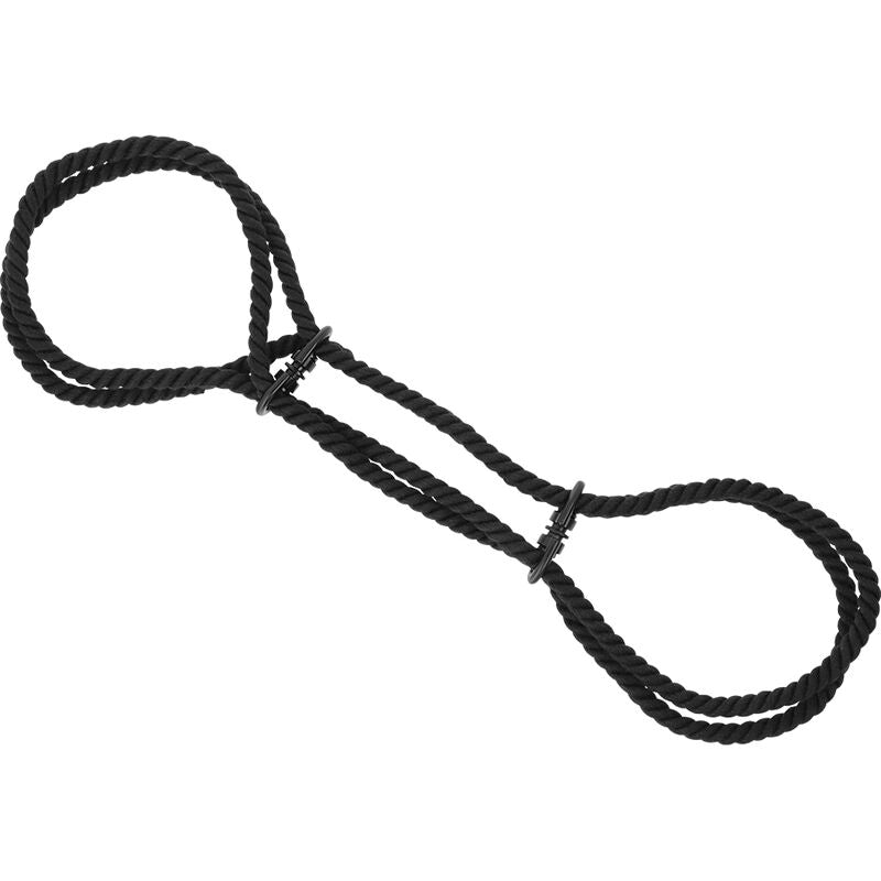 DARKNESS - HANDCUFFS OR ANKLE HANDCUFFS MADE FROM 100% COTTON