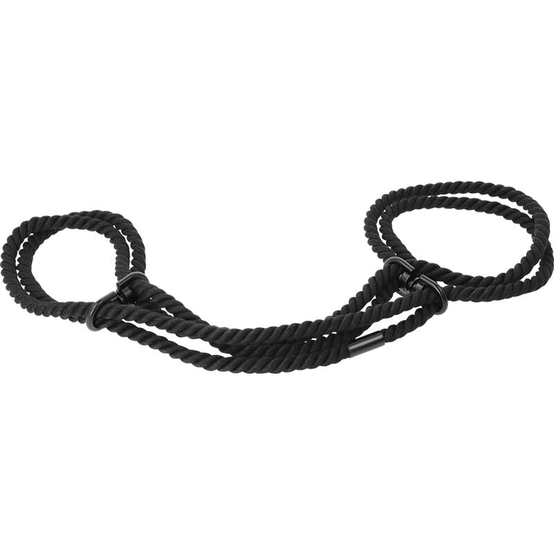 DARKNESS - HANDCUFFS OR ANKLE HANDCUFFS MADE FROM 100% COTTON