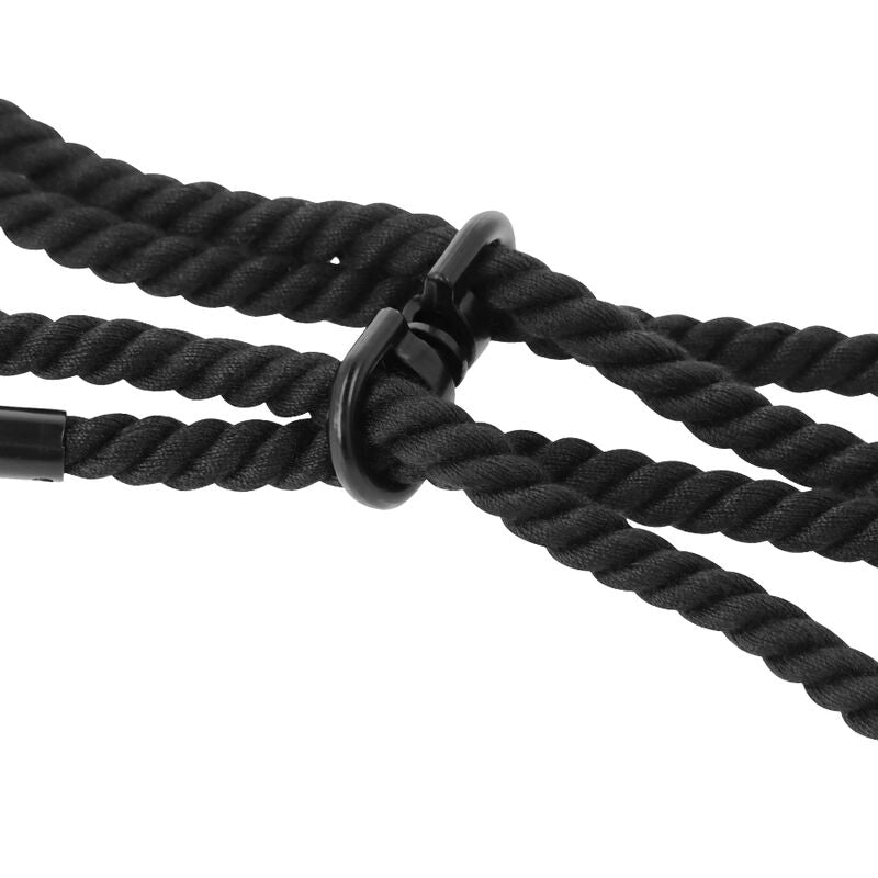 DARKNESS - HANDCUFFS OR ANKLE HANDCUFFS MADE FROM 100% COTTON