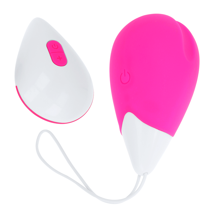 OHMAMA - VIBRANT EGG 10 MODES PINK AND WHITE