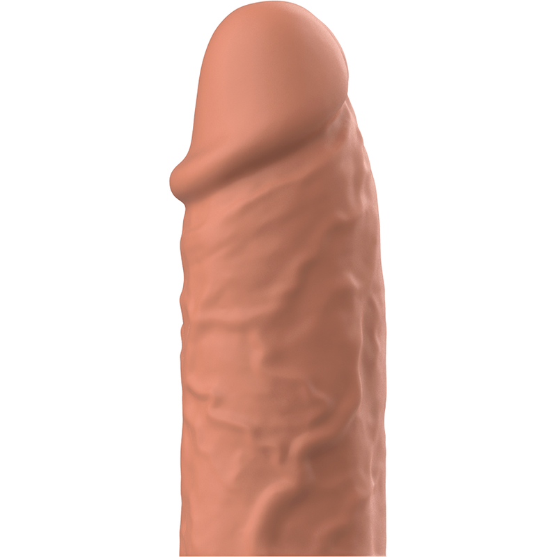 VIRLXL - LIQUID SILICONE V3 BROWN PENIS EXTENSION
