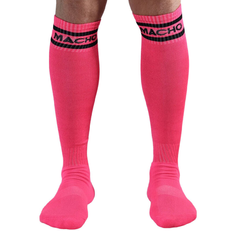 MACHO - LANGE SOCKEN EINE GRÖSSE ROT
