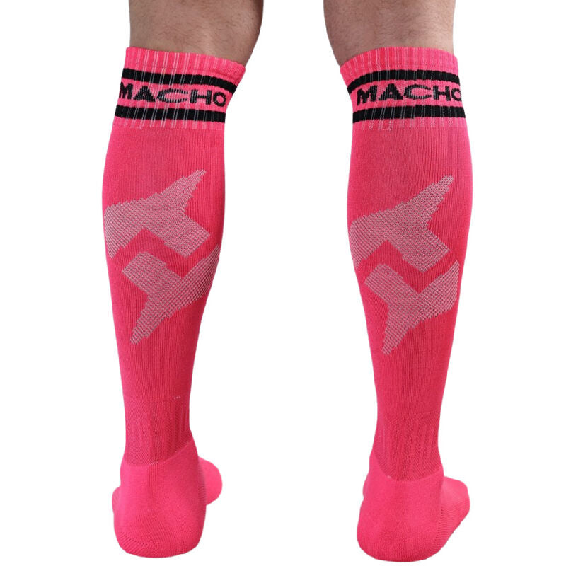 MACHO - LANGE SOCKEN EINE GRÖSSE ROT