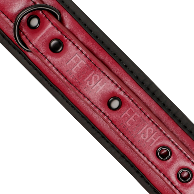 FETISH SUBMISSIVE DARK ROOM - ANCHOVIES MADE OF VEGAN LEATHER WITH NEOPRENE LINING