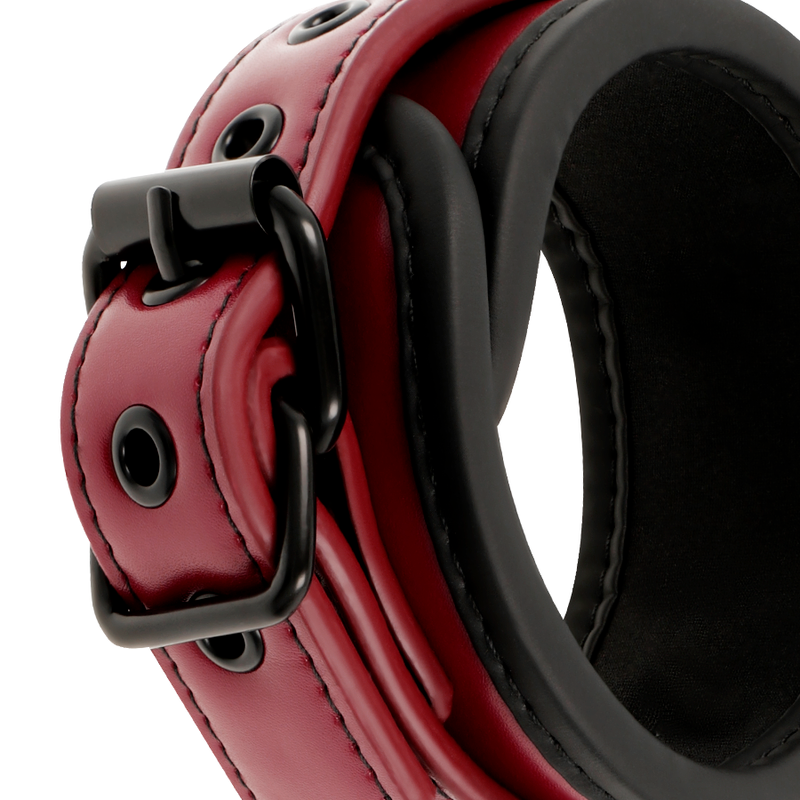 FETISH SUBMISSIVE DARK ROOM - ANCHOVIES MADE OF VEGAN LEATHER WITH NEOPRENE LINING